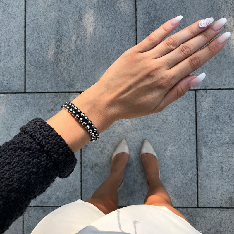 Silver | Black | Vitality Bracelet