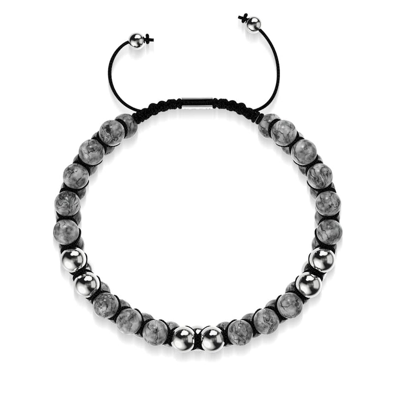 Silver | Leopard Jasper | Vitality Bracelet