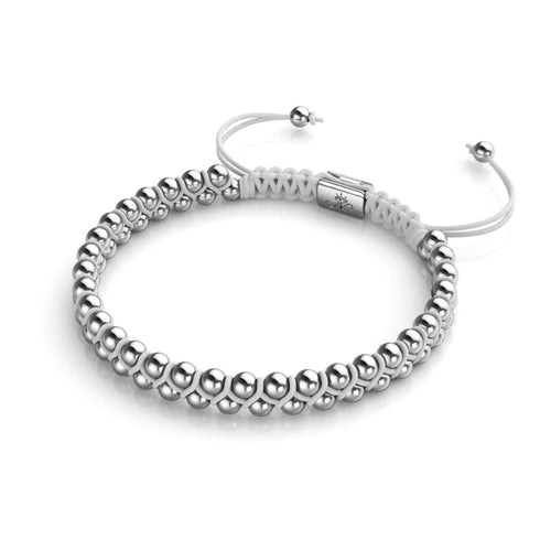Silver | White | Mini Vitality Bracelet