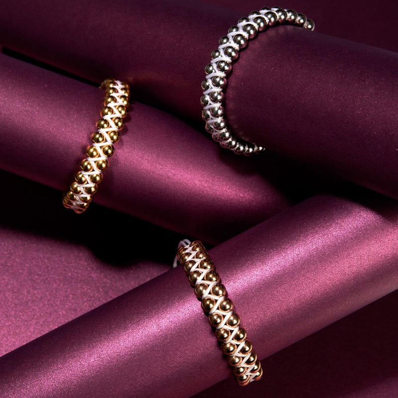 Silver | White | Vitality Bracelet