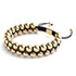 Two Tone Gold | Black | Vitality Bracelet