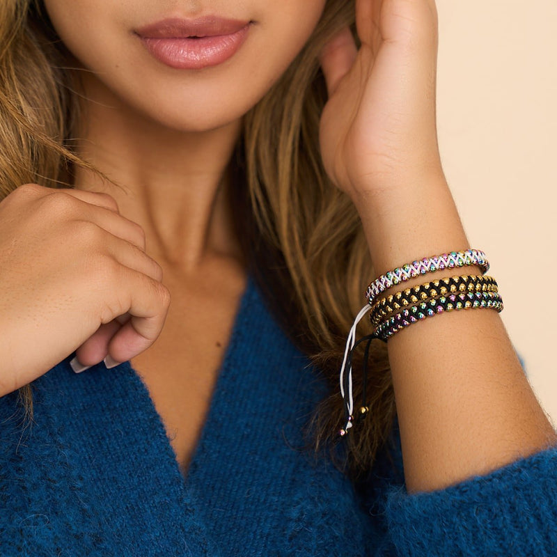 Unicorn Silver | White | Mini Vitality Bracelet