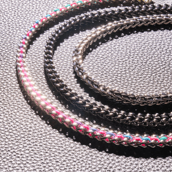 Spectrum x Silver | Gaia Wheat Chain | Choker Necklace