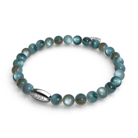 Viridian Kelp x Silver | Abalone Bracelet