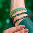 Viridian Kelp x Silver | Abalone Bracelet