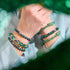Viridian Kelp x Silver | Abalone Bracelet