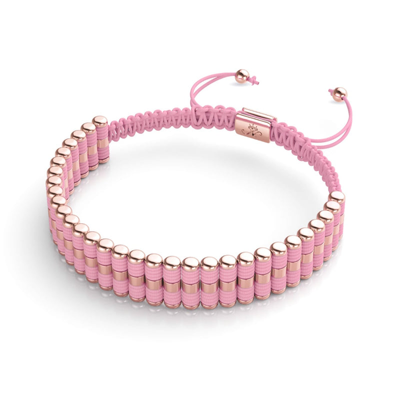 Pink | 18k Rose Gold | Amici Bracelet