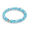 Blue Curacao | .925 Sterling Silver | Bubble Glass Bracelet