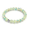 Key Lime | .925 Sterling Silver | Bubble Glass Bracelet