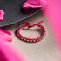 Magenta x Rose Gold | Catena Links Bracelet