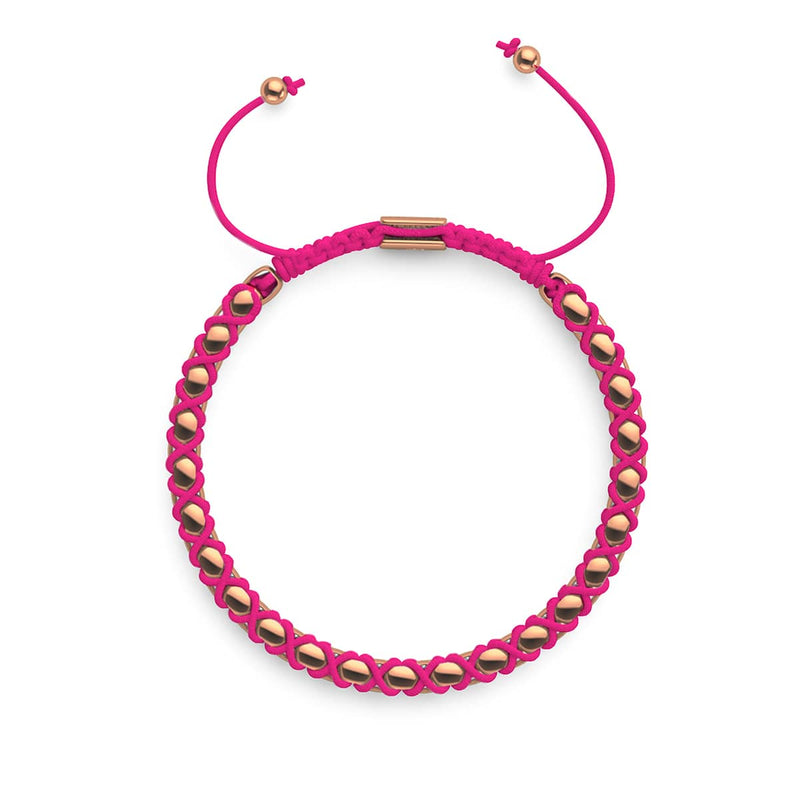 Magenta x Rose Gold | Catena Links Bracelet