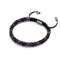 Amethyst x Lava Rock | .925 Sterling Silver | Mini Diffuser Bracelet
