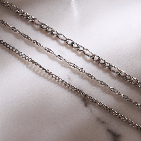 The Hestia | Cable Link Anklet Chain