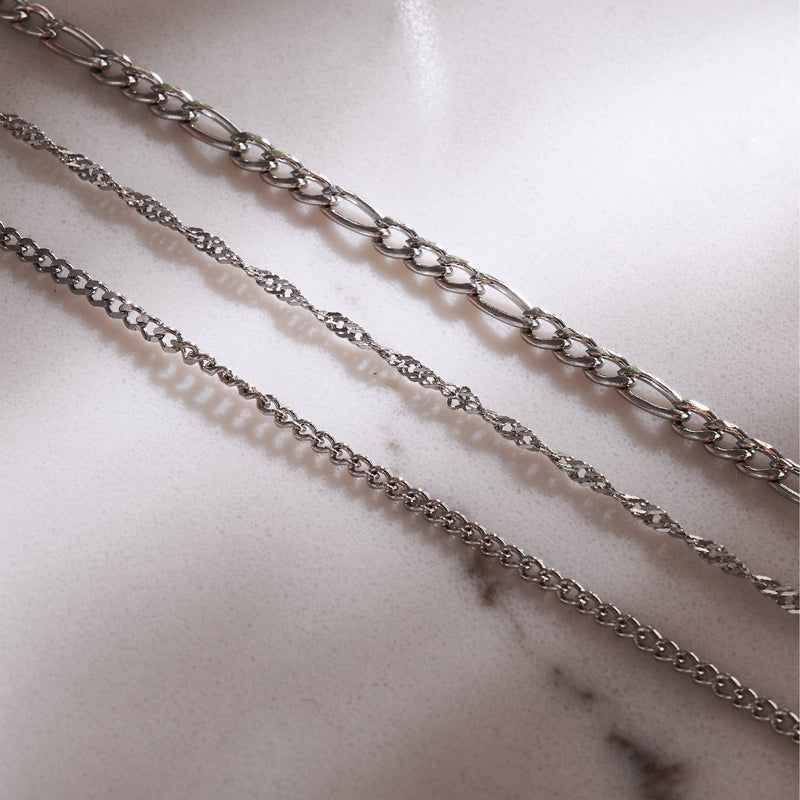 The Hestia | Cable Link Anklet Chain