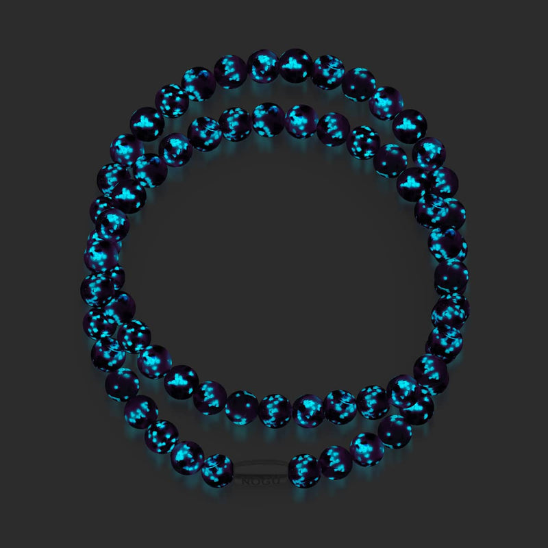 Blue Byzantium | .925 Sterling Silver | Firefly Glass Wrap