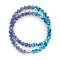 Blue Byzantium | .925 Sterling Silver | Firefly Glass Wrap