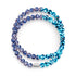 Blue Byzantium | .925 Sterling Silver | Firefly Glass Wrap