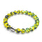 Blue Limoncello | .925 Sterling Silver | Firefly Glass Bracelet