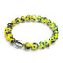 Blue Limoncello | .925 Sterling Silver | Firefly Glass Bracelet