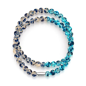 Indigo Dunes | .925 Sterling Silver | Firefly Glass Wrap