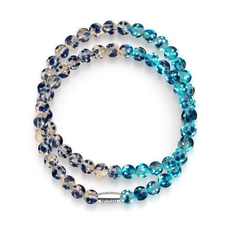 Indigo Dunes | .925 Sterling Silver | Firefly Glass Wrap