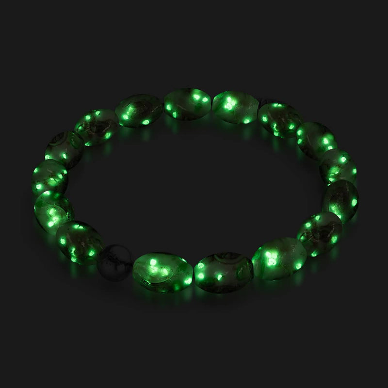 Winter Garden | .925 Sterling Silver | Firefly Glass Garden Bracelet