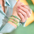 Lucky Artio | Gemmy Bear Bracelet | Green Aventurine