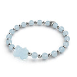 Oceanus | Gemmy Bear Bracelet | Aquamarine x Silver