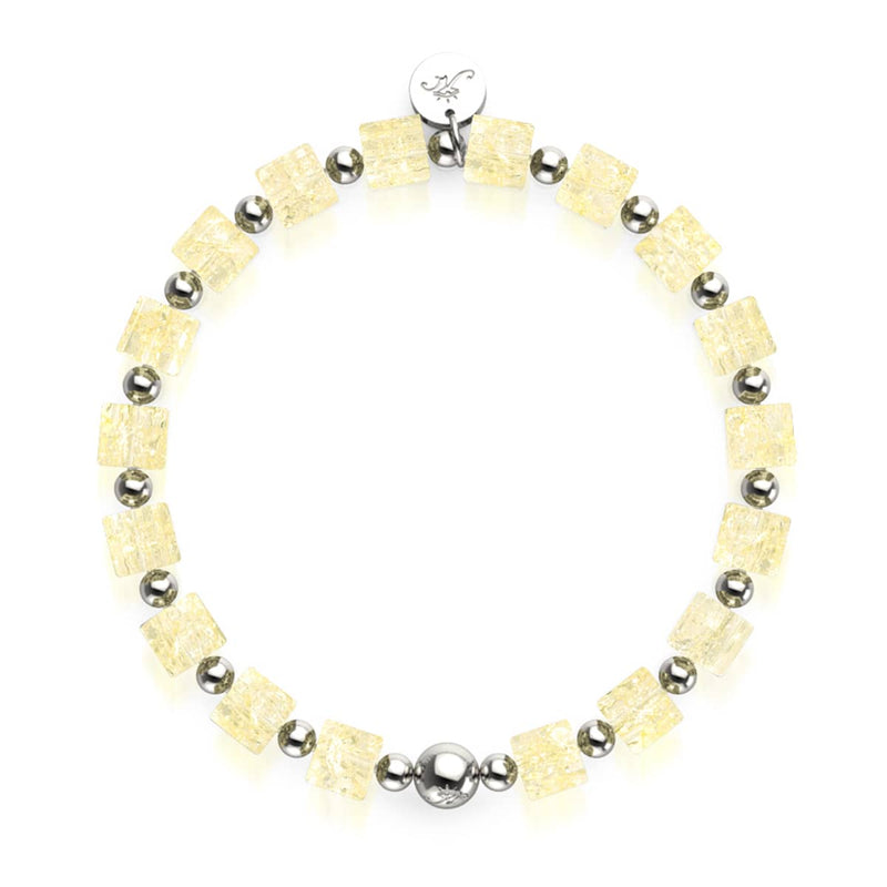 Frozen Lemonade | Glitter Glass | Sugar Cube Bracelet