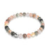 Woodland Quartz | Silver | Healing Gemstone Bead Bracelet