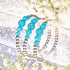 Fiji Blue | Crystal Cascade Kikiballa Bracelet