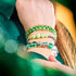 Lime | Silver | Lumos Ceramic Expression Bracelet