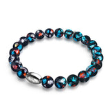 Orion | .925 Sterling Silver | Lunar Glass Bracelet