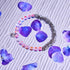 Lavender | Silver | Mermaid Glass x Links of Love Bracelet