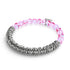 Pink | Silver | Mermaid Glass x Links of Love Bracelet