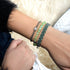 Kismet Links | Pantone Bracelet | Silver | Atlantis