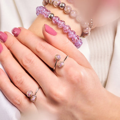 PERIWINKLE FIREFLY GLASS - PAIR WITHS - NOGU.studio