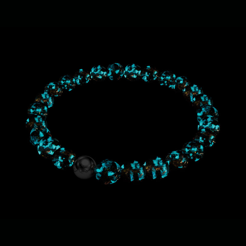 Amethyst Ice | Firework Glass Ice Drop Bracelet