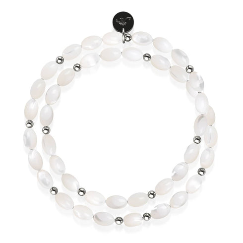 Mother of Pearl | .925 Sterling Silver | Winter Wrap