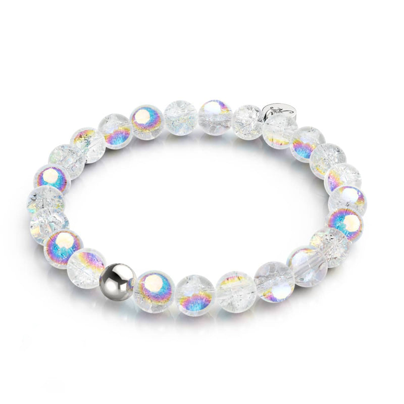 Freeze | .925 Sterling Silver | Bubble Glass Bracelet