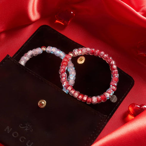 Ruby Spark | Firefly Glass Foil Bracelet