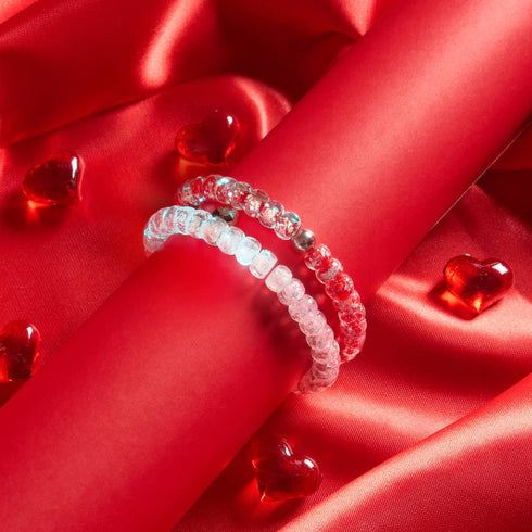 Ruby Spark | Firefly Glass Foil Bracelet