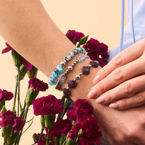 Violet Spring | Clover Bracelet