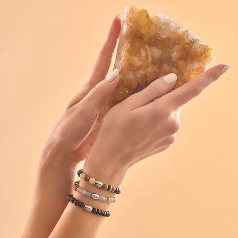 AAA Calcite | .925 Sterling Silver | Gemstone Bracelet