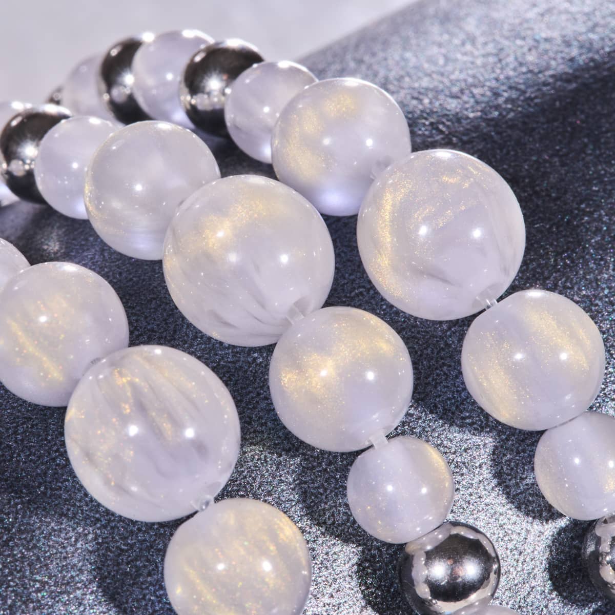Satin Cloud | Dreamscape Opal Cascade Bracelet– NOGU United Kingdom