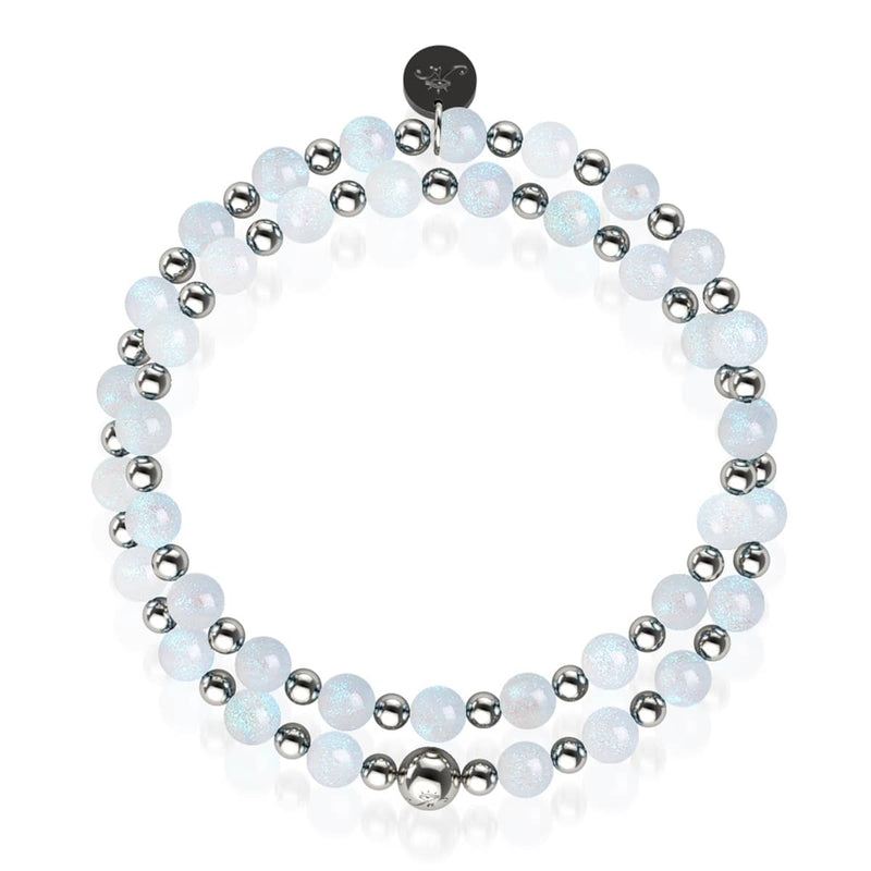 Glittering Snowfall | Dreamscape Opal Wrap