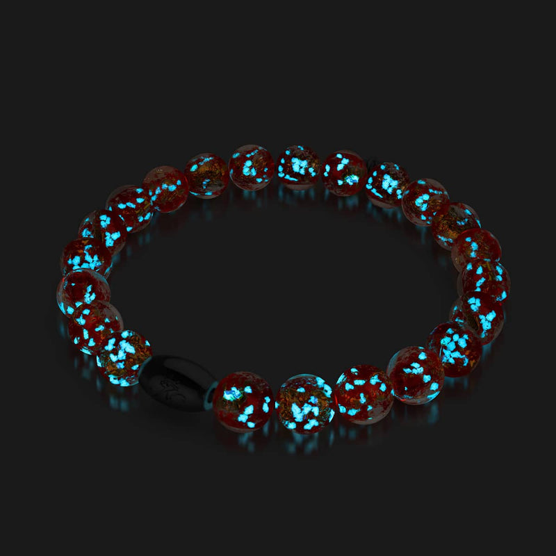 In Love | .925 Sterling Silver | Firework Glass Bracelet