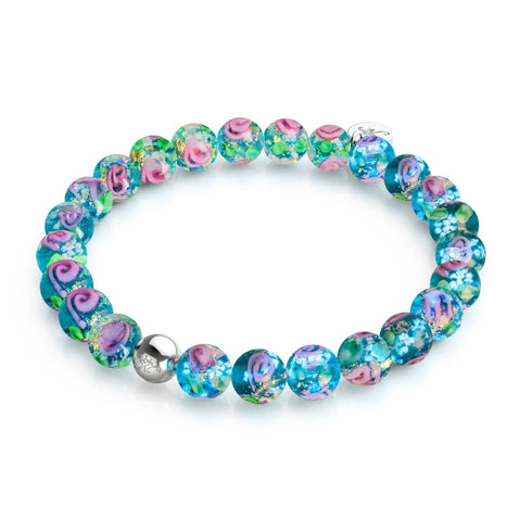 Lagoon Bloom | Firework Glass Garden Bracelet