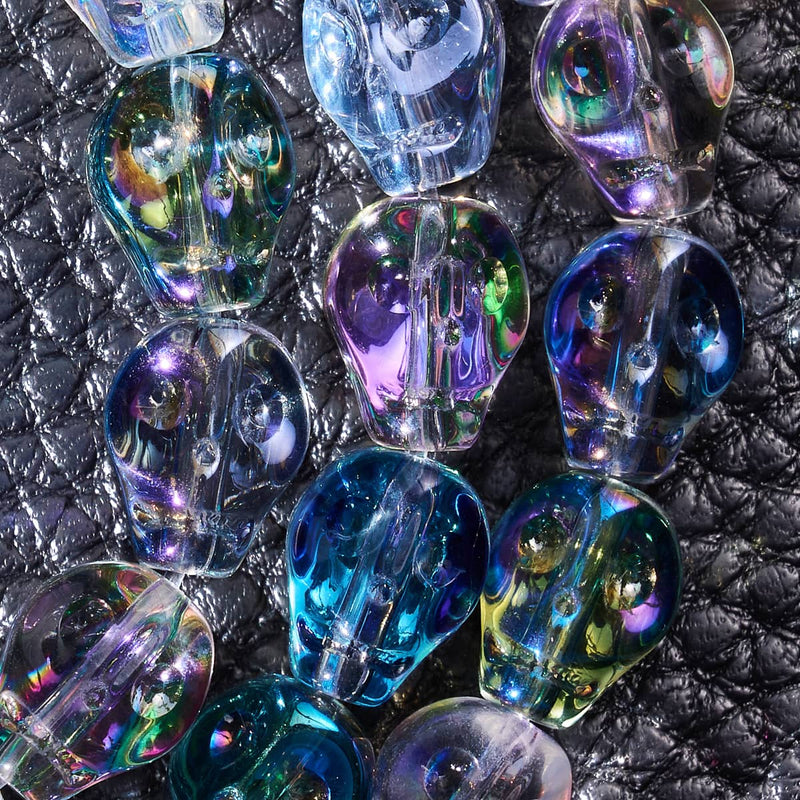 Rainbow Amulet | Crystal Skull Bracelet