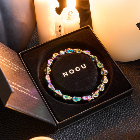 Rainbow Requiem | Skull Bracelet